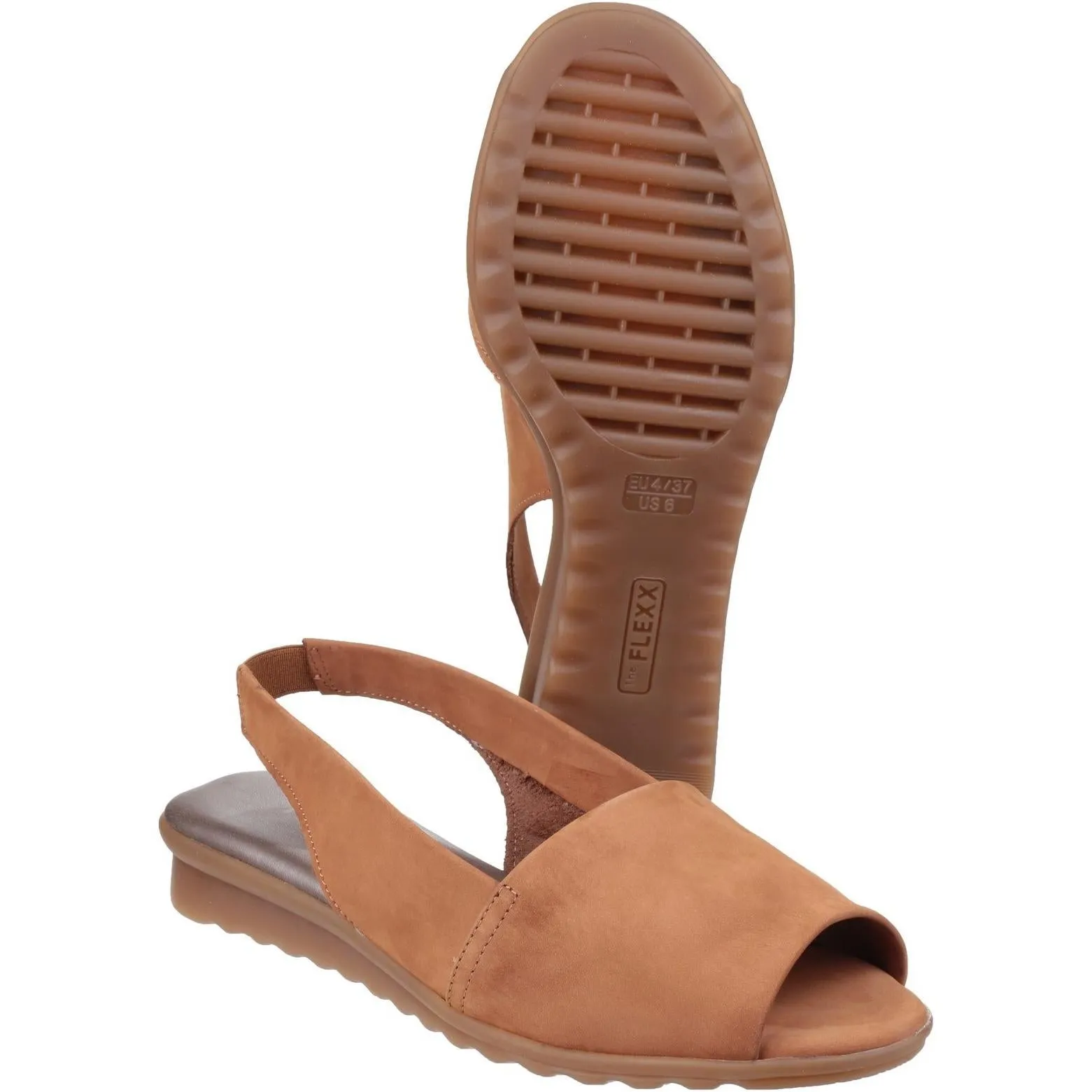 The Flexx Fantazee Nubuck Flats