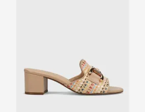 VANELI OKSANA SANDAL IN NATURAL MULTI HOLDO