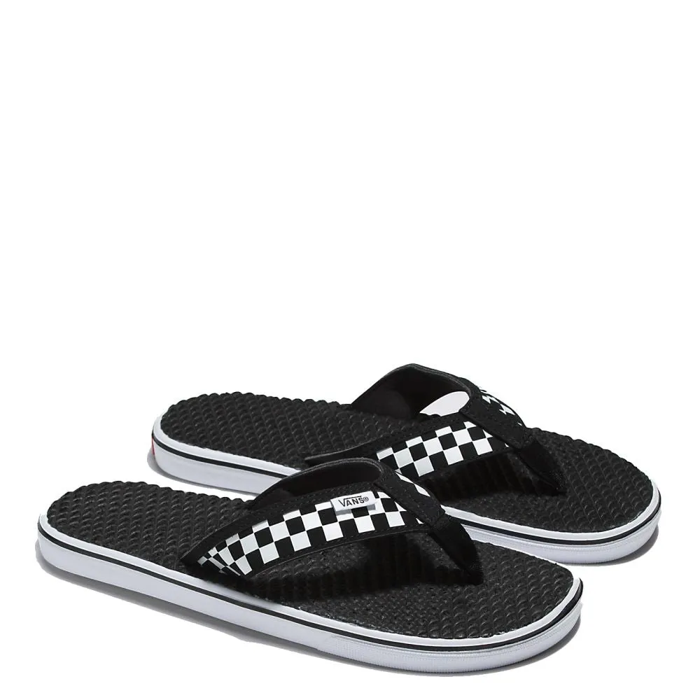 Vans Men's La Costa Lite Sandal in Black/White