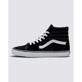 Vans Sk8-Hi Shoe in Black Black White
