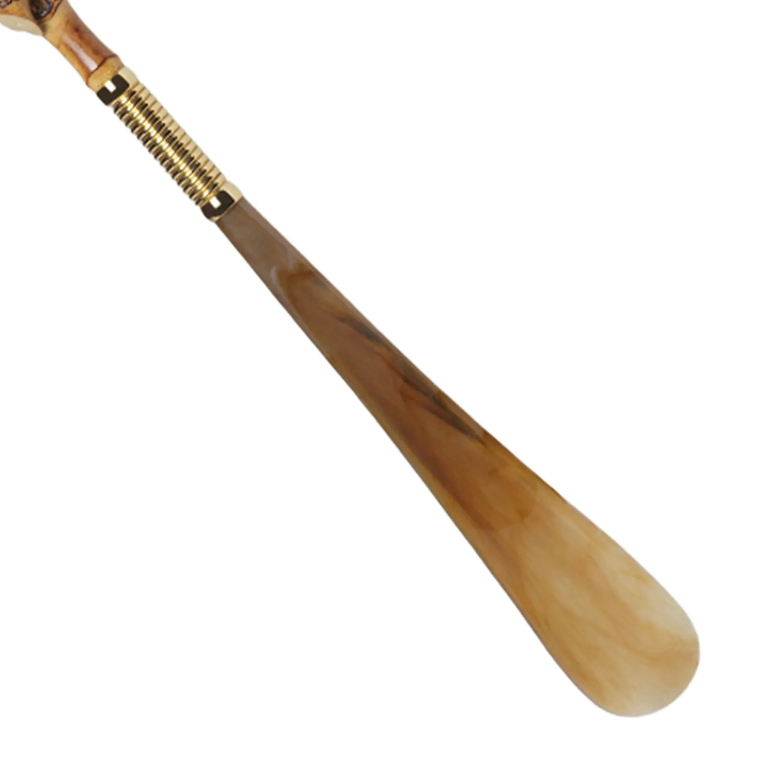 Wellington Full-Length Curved Bamboo Shoe Horn