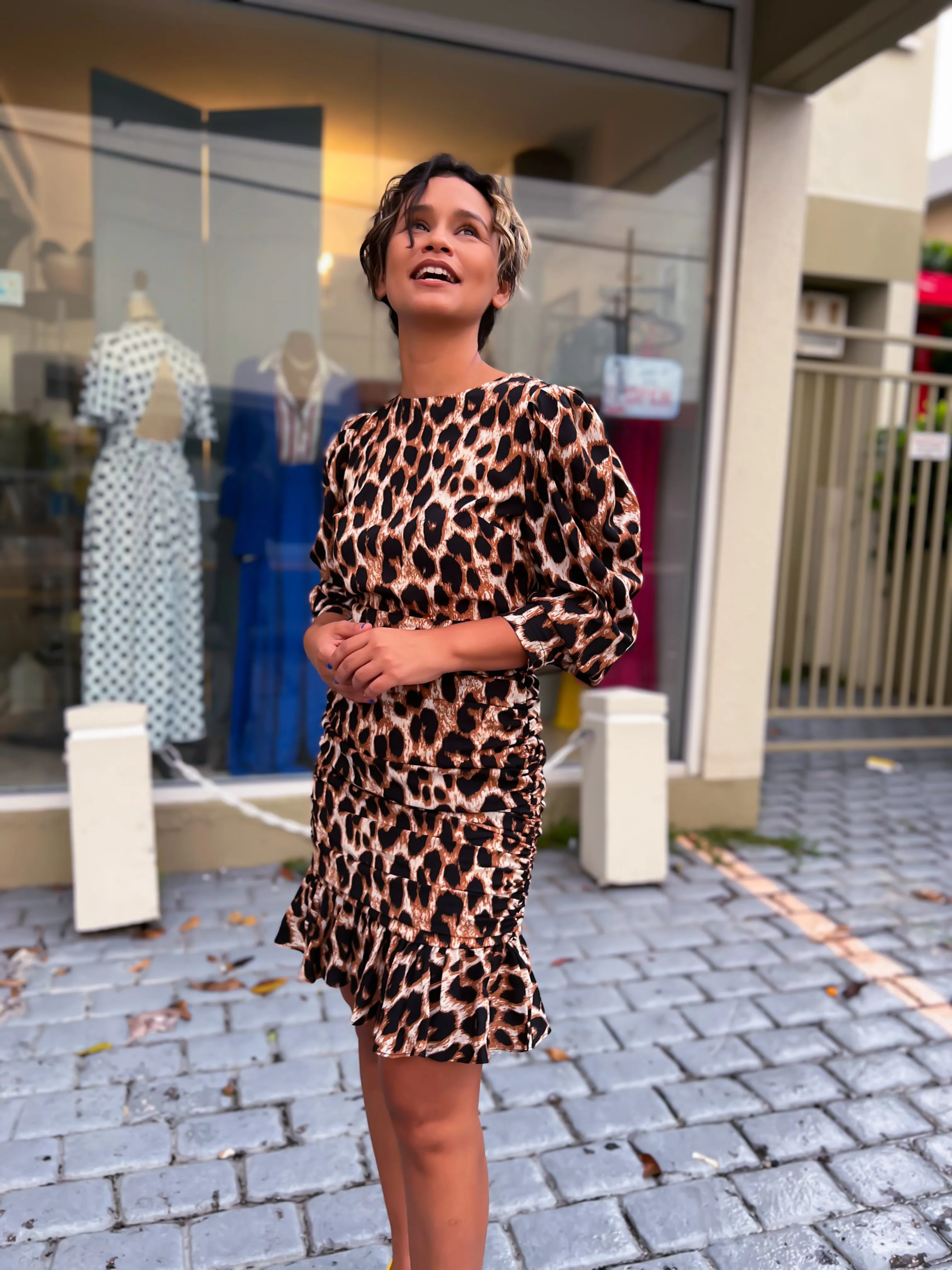 Wild Side in The City Dress